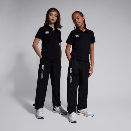 Junior Unisex Open Hem Stadium Pant Black
