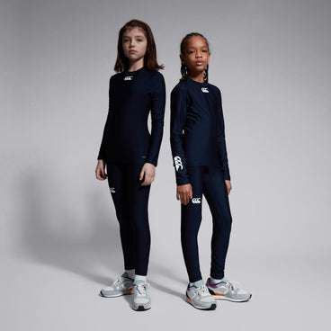 Junior Unisex Thermoreg Leggings Navy