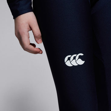 Junior Unisex Thermoreg Leggings Navy