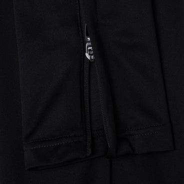 Junior Unisex Stretch Tapered Polyknit Pants Black
