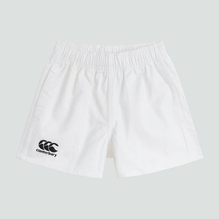 Junior Unisex Professional Cotton Short White