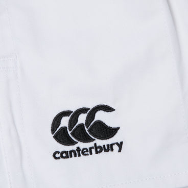 Junior Unisex Professional Cotton Short White