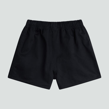 Junior Unisex Professional Cotton Short Black