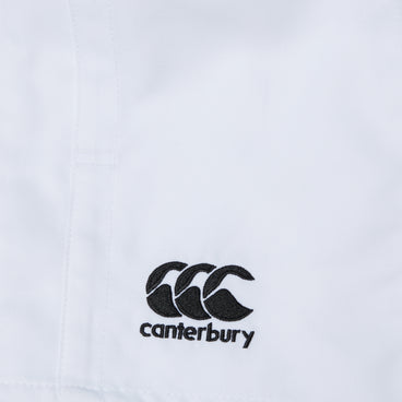 Junior Unisex Professional Polyester Short White