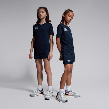Junior Unisex Professional Polyester Short Navy