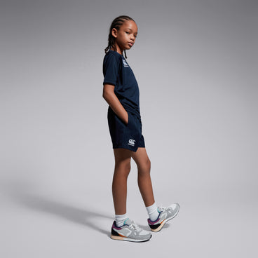 Junior Unisex Professional Polyester Short Navy