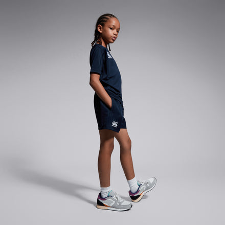 Junior Unisex Professional Polyester Short Navy