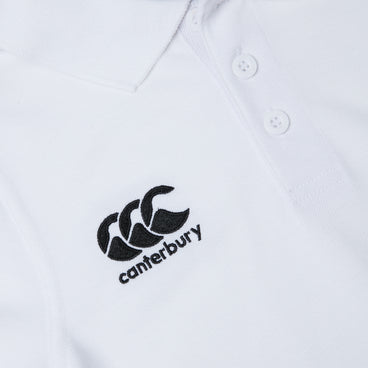 Junior Unisex Waimak Polo Shirt White