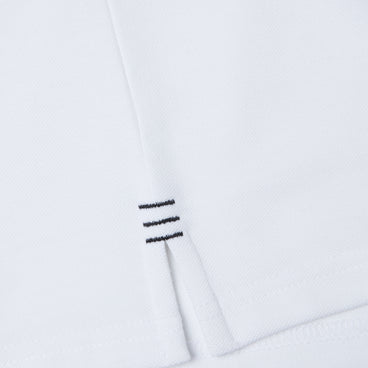 Junior Unisex Waimak Polo Shirt White