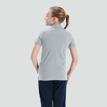 Junior Unisex Waimak Polo Shirt Grey