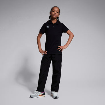 Junior Unisex Waimak Polo Shirt Black