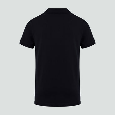 Junior Unisex Waimak Polo Shirt Black