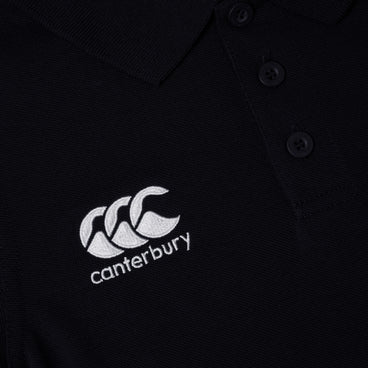 Junior Unisex Waimak Polo Shirt Black