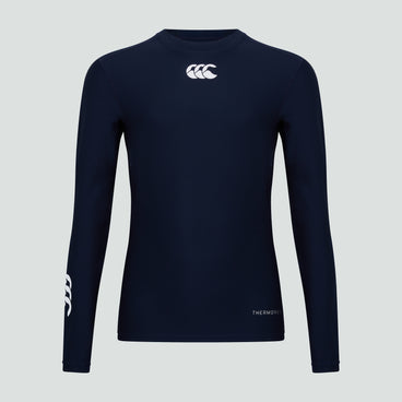 Junior Unisex Thermoreg Long Sleeved Top Navy