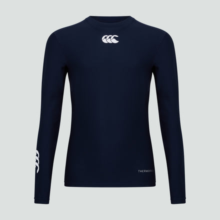 Junior Unisex Thermoreg Long Sleeved Top Navy