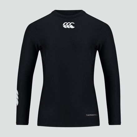 Junior Unisex Thermoreg Long Sleeved Top Black