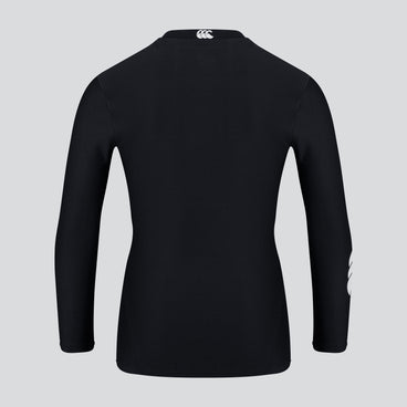 Junior Unisex Thermoreg Long Sleeved Top Black