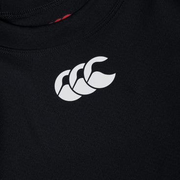 Junior Unisex Thermoreg Long Sleeved Top Black