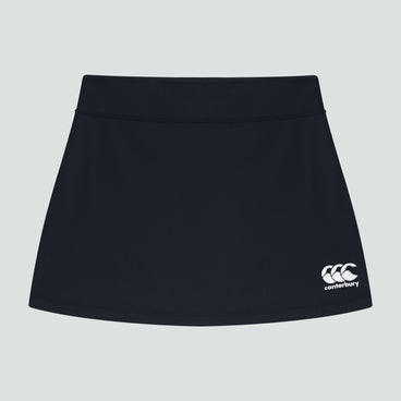 Junior Unisex Plain Skort Black