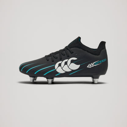Junior Unisex Speed Falcon 2.0 Pro Soft Ground Boots Black
