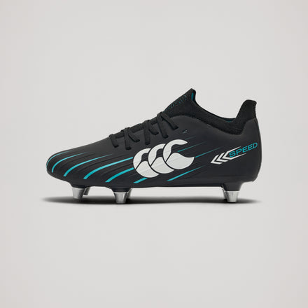 Junior Unisex Speed Falcon 2.0 Pro Soft Ground Boots Black
