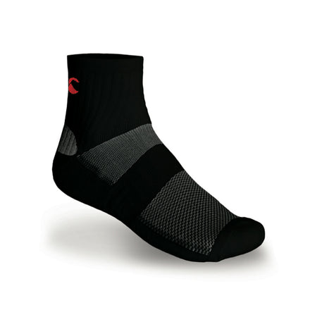 Drysok Quarter Sock Black