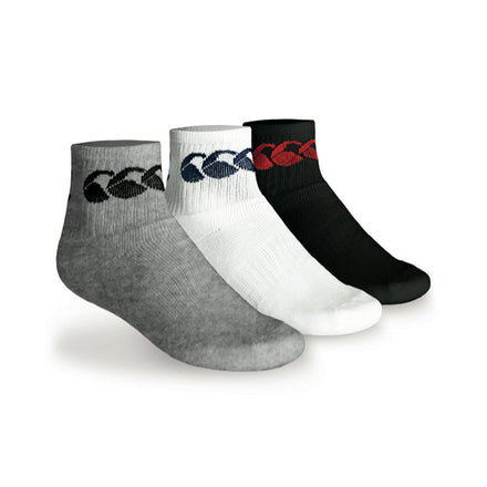 Cotton Sport Crew Sock 3-Pack Assorted