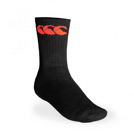 Cotton Sport Calf Sock Black