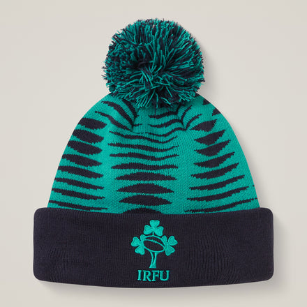 Adult Unisex Ireland Bobble Hat Grey