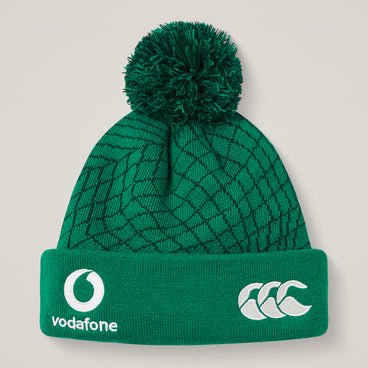 Adult Unisex Ireland Bobble Hat Green