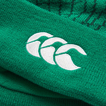 Adult Unisex Ireland Bobble Hat Green