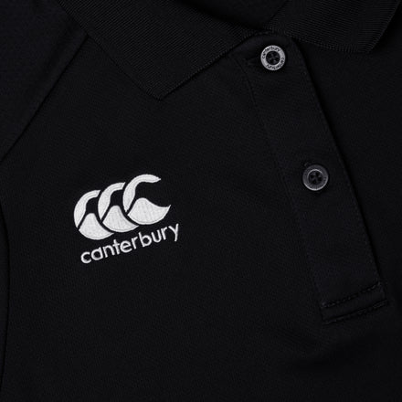Womens Club Dry Polo Shirt Black