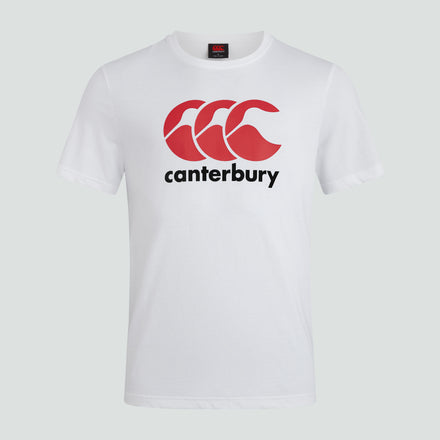 Mens CCC Logo Tee White