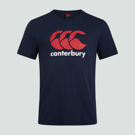 Mens CCC Logo Tee Navy