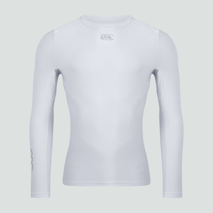 Mens Thermoreg Long Sleeved Top White