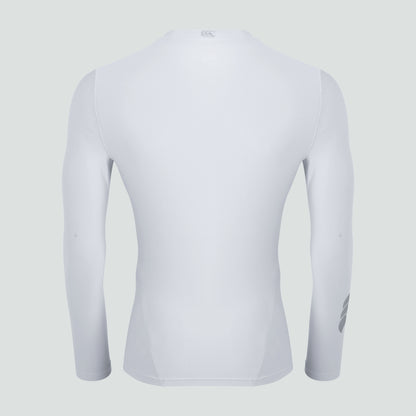 Mens Thermoreg Long Sleeved Top White
