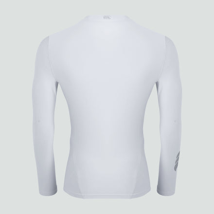 Mens Thermoreg Long Sleeved Top White