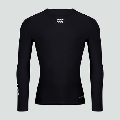 Mens Thermoreg Long Sleeved Top Black