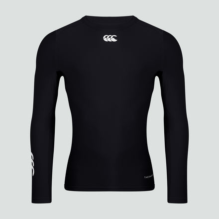 Mens Thermoreg Long Sleeved Top Black