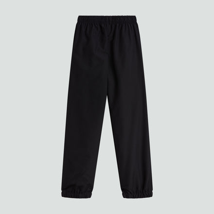 Junior Unisex Cuffed Hem Stadium Pant Black